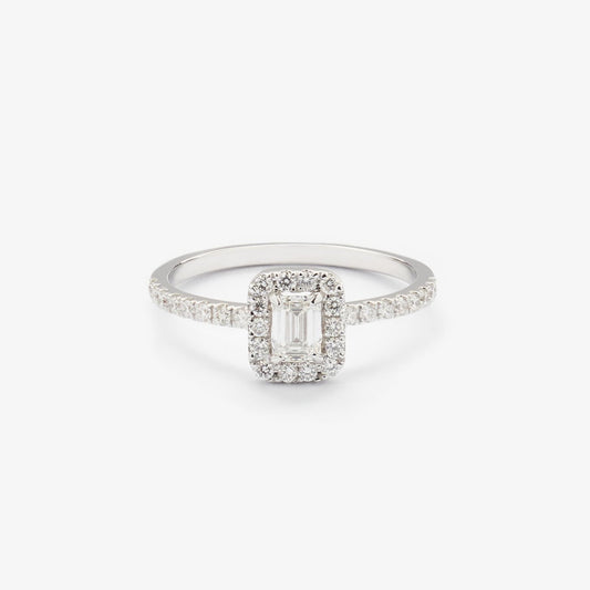 Каблучка з діамантом Emerald 0,3 ct