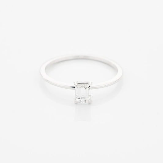 Каблучка з діамантом Emerald 0,5 ct