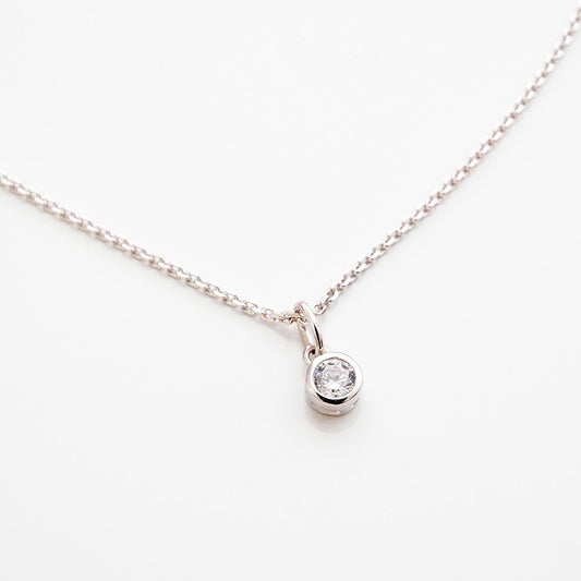 Кольє з діамантом Round 0,2 ct
