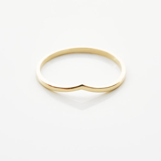 Золота фігурна каблучка