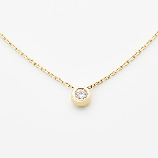 Кольє з діамантом Round 0,2 ct