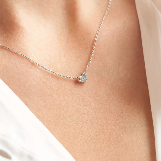 Золоте кольє з діамантами