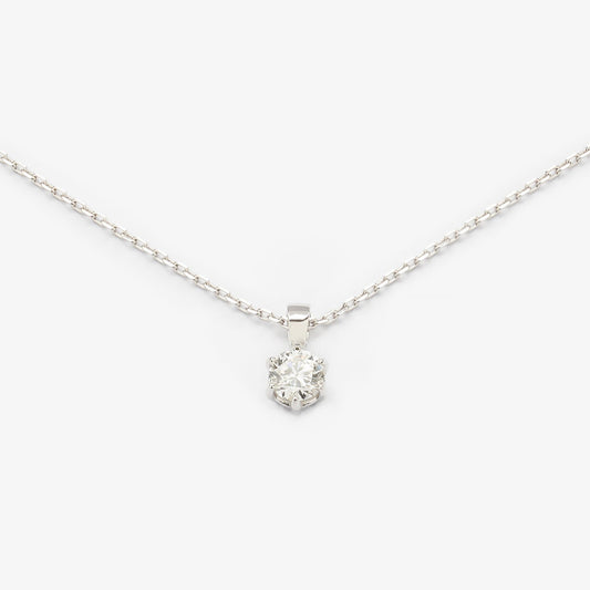 Кольє з діамантом Round 0,3 ct