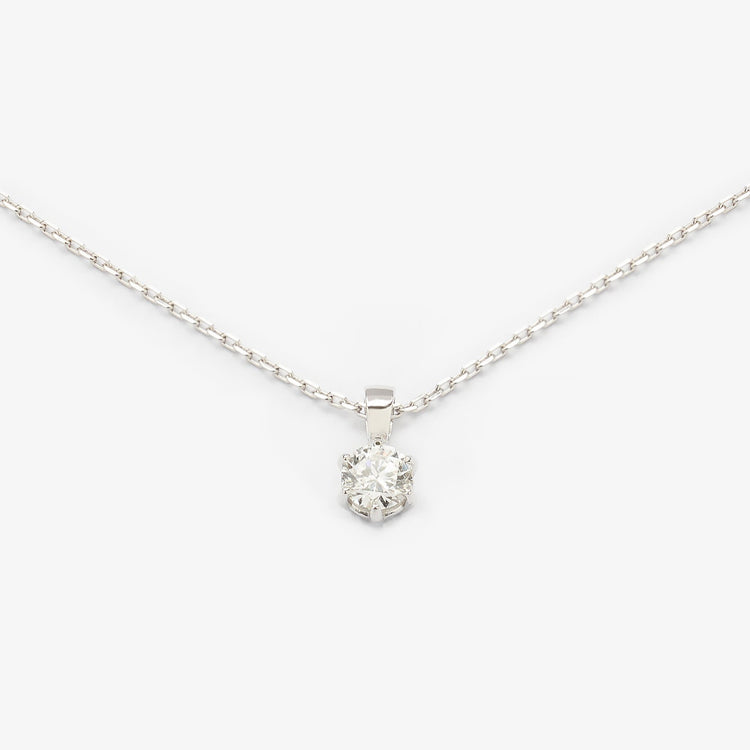 Кольє з діамантом Round 0,3 ct