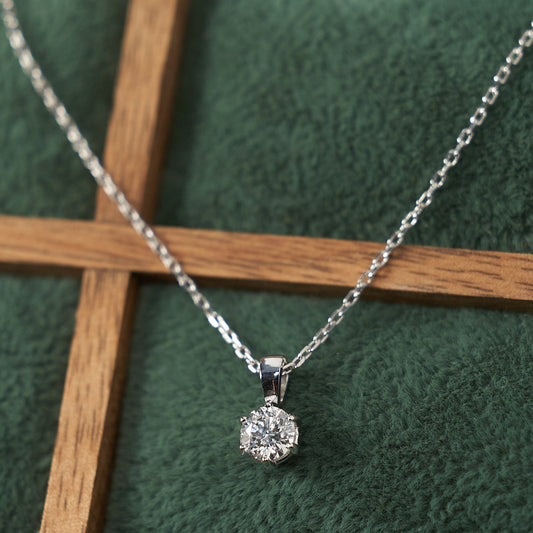 Кольє з діамантом Round 0,3 ct