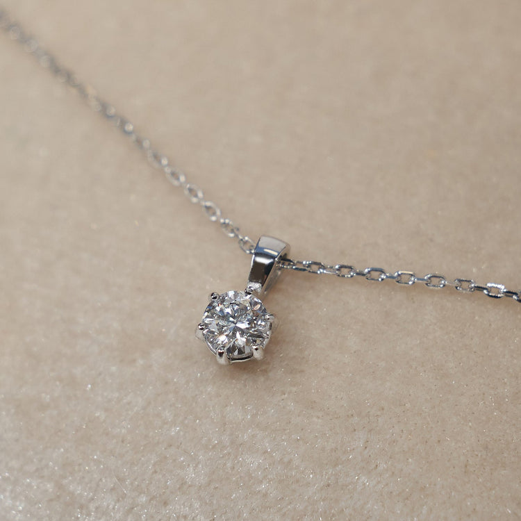 Кольє з діамантом Round 0,3 ct
