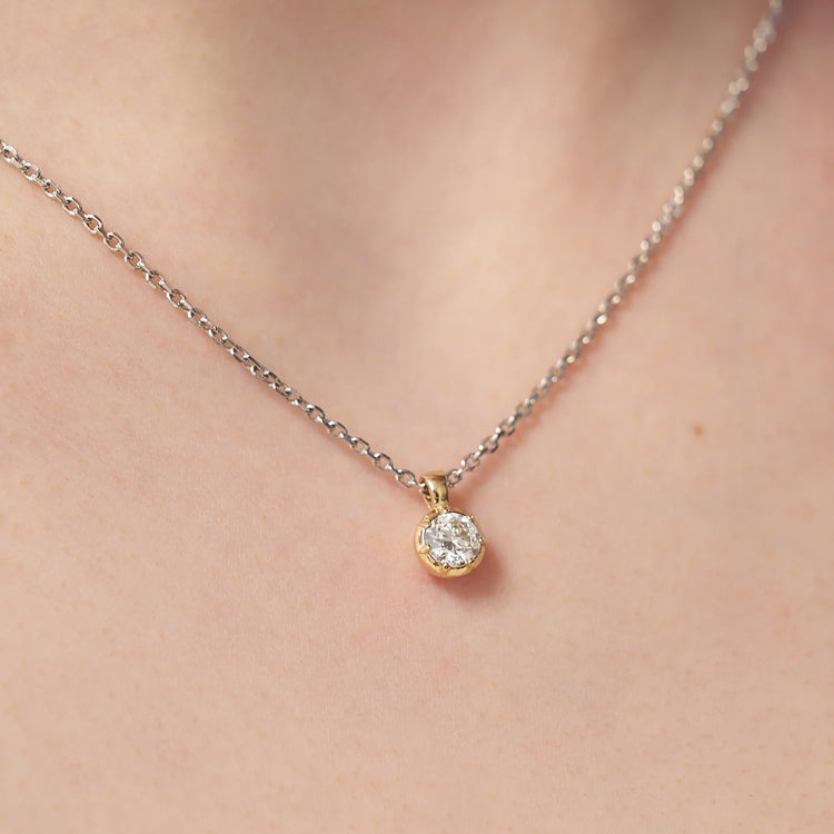 Кольє з діамантом Round 0,5 ct