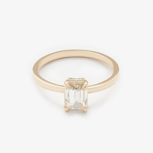 Каблучка з діамантом Emerald 0,7 ct