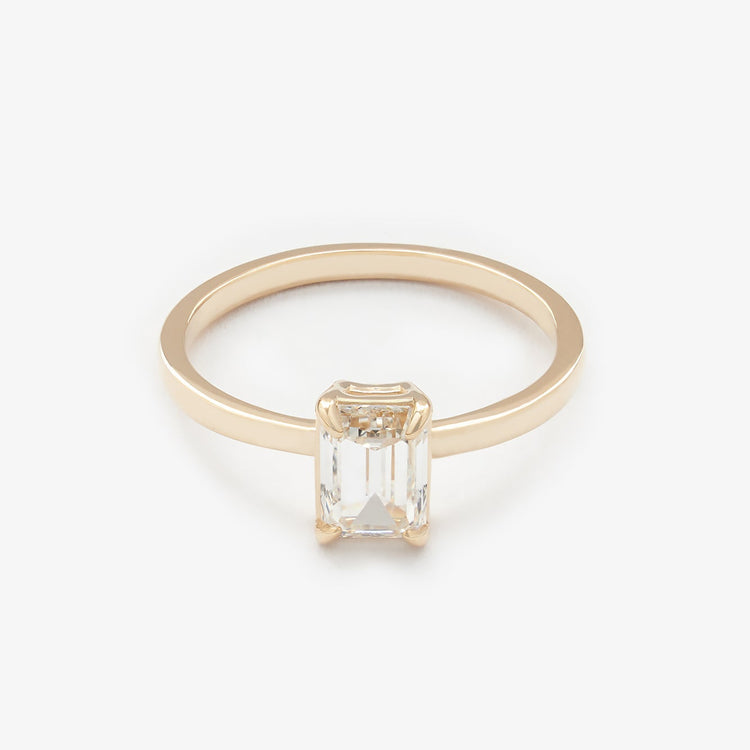 Каблучка з діамантом Emerald 0,7 ct