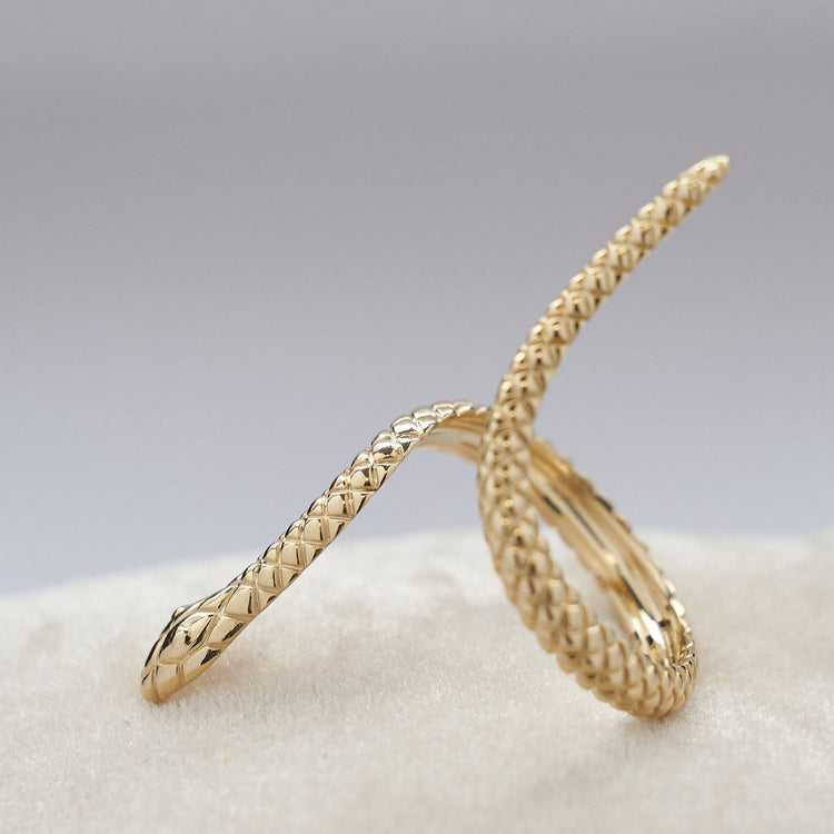 Золота каблучка Snake