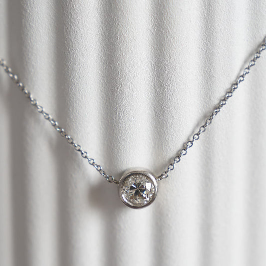 Кольє з діамантом Round 0,7 ct