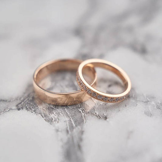 Золота каблучка, 5 мм