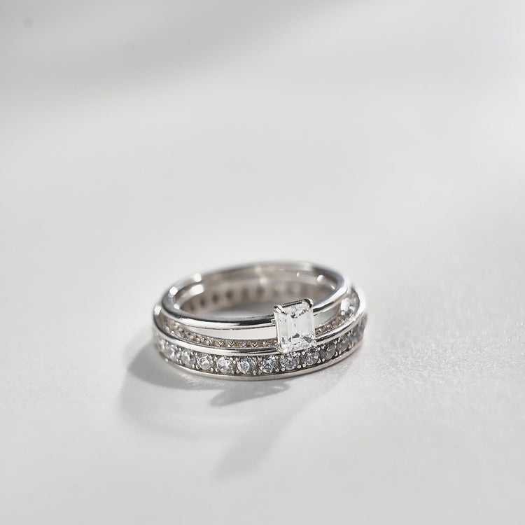 Каблучка з діамантом Emerald 0,5 ct