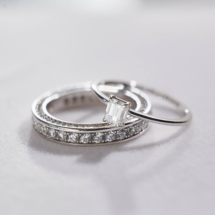 Каблучка з діамантом Emerald 0,5 ct