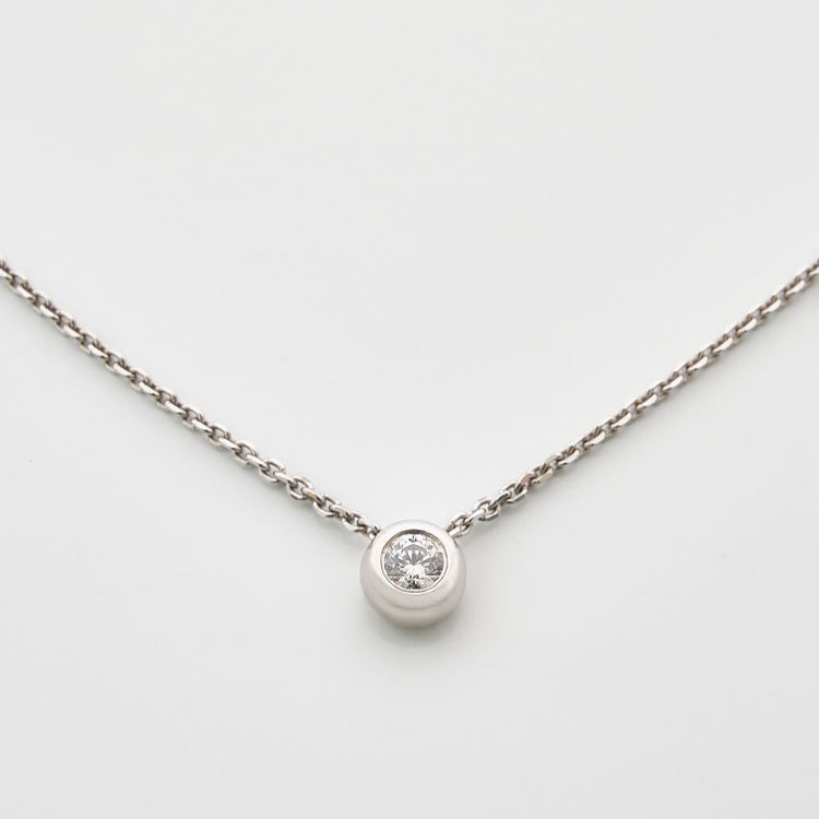 Кольє з діамантом Round 0,2 ct