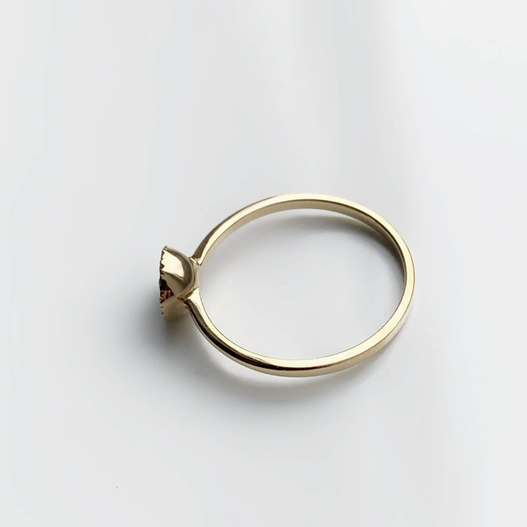 Каблучка з діамантом Round 0,2 ct