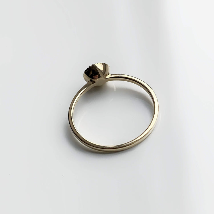 Каблучка з діамантом Round 0,2 ct